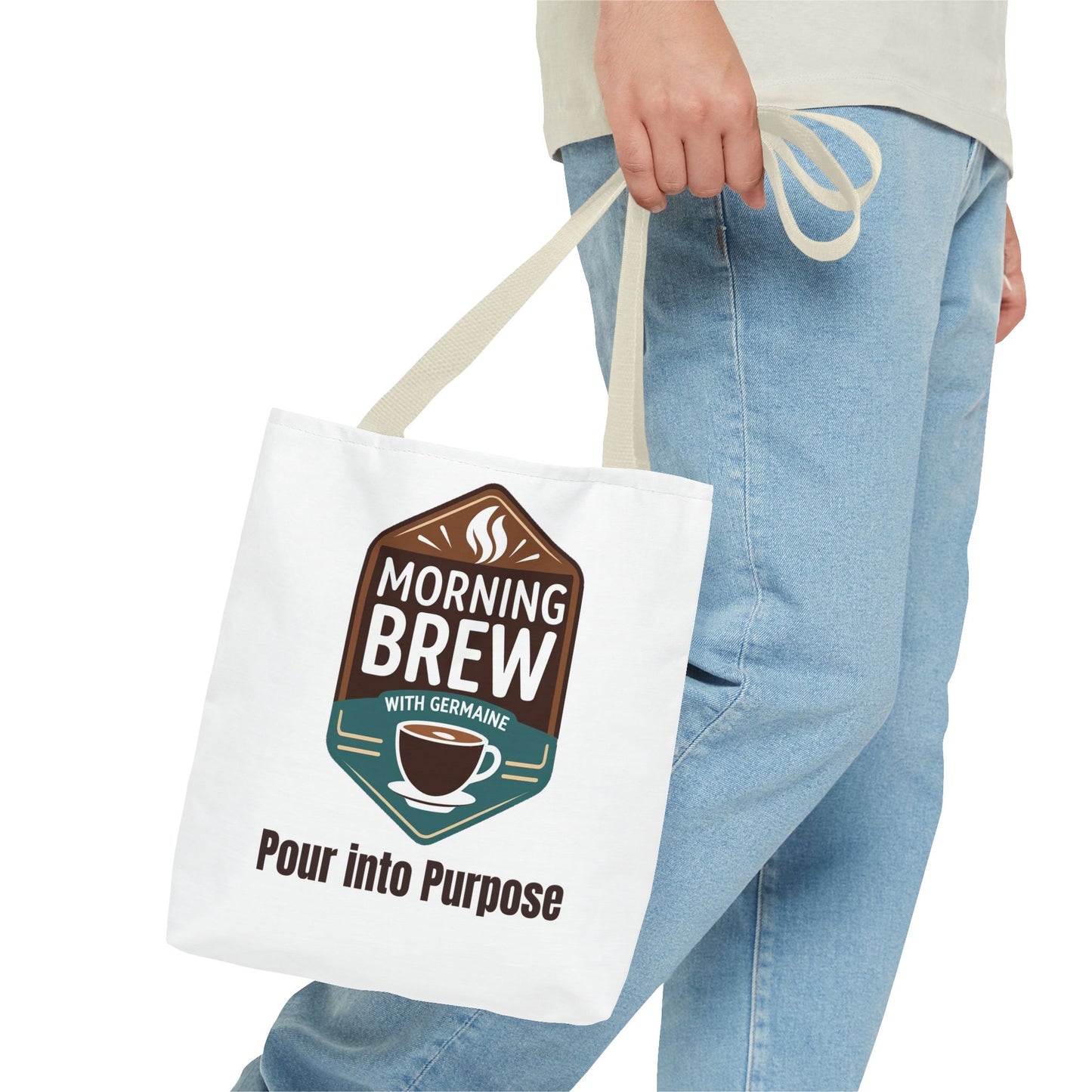 Morning Brew 'Pour into Purpose' Tote Bag