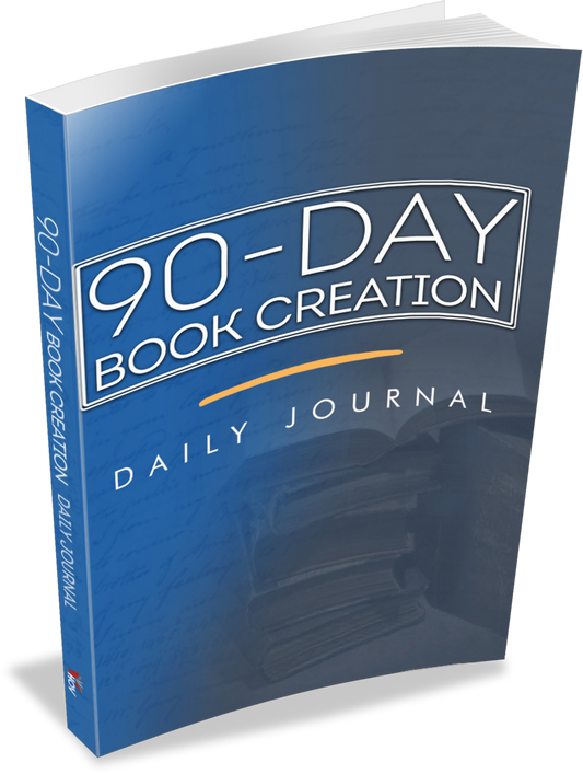 90-Day Book Creation Daily Journal